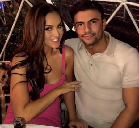 Vicky Pattison and her lover spent time together on the Valentine's day